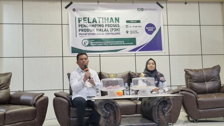 LP2M UIN Palopo Perkuat Sertifikasi Halal UMKM Lewat Pelatihan P3H