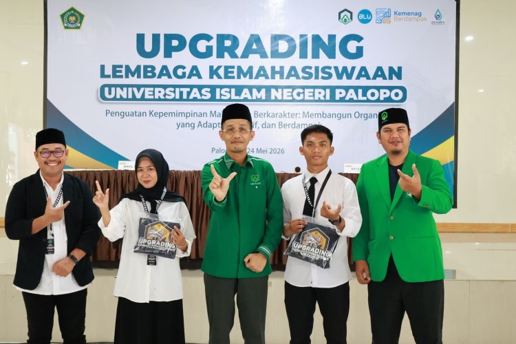 Mahasiswa UIN Palopo Dibekali Kepemimpinan Organisasi melalui Kegiatan Upgrading