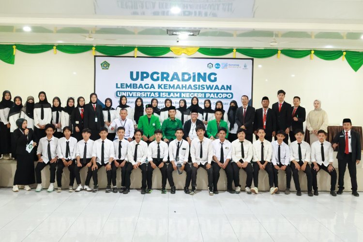 Mahasiswa UIN Palopo Dibekali Kepemimpinan Organisasi melalui Kegiatan Upgrading