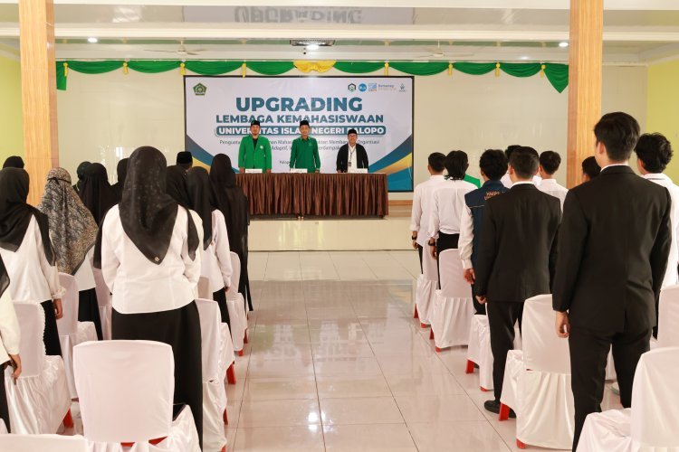 Mahasiswa UIN Palopo Dibekali Kepemimpinan Organisasi melalui Kegiatan Upgrading
