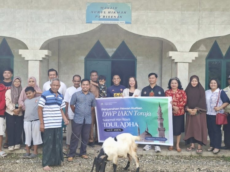 Qurban untuk Persaudaraan, DWP IAKN Toraja dan Pesan Harmoni Antarumat Beragama