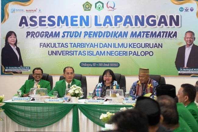 Asesor UNNES dan UNTAD Tinjau Prodi Pendidikan Matematika UIN Palopo