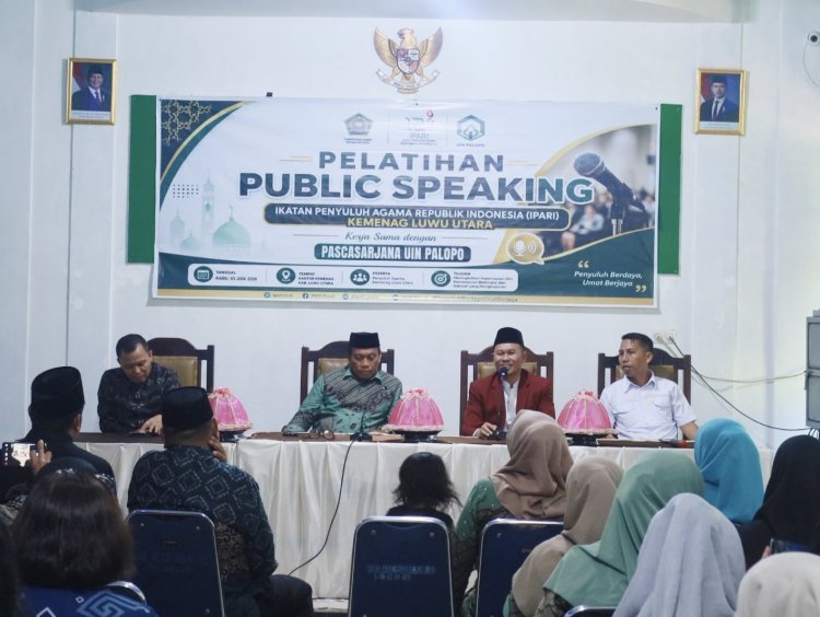 Pascasarjana UIN Palopo dan IPARI Lutra Latih Kemampuan Public Speaking Penyuluh Agama