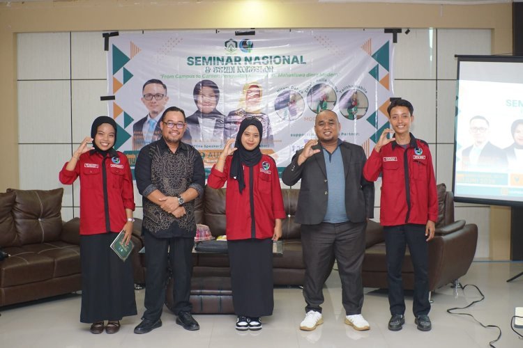 HMPS BKI UIN Palopo Gelar Seminar Nasional Penguatan Kompetensi Mahasiswa
