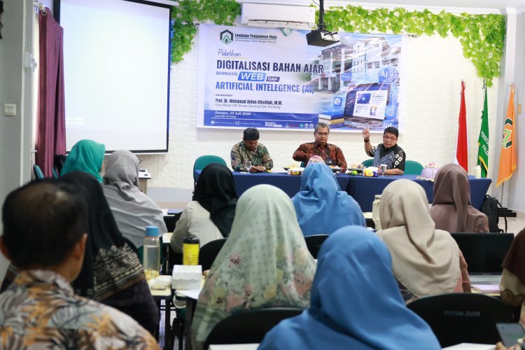 UIN Palopo Perkuat Kompetensi Dosen Hadapi Era AI melalui Pelatihan Digitalisasi Bahan Ajar