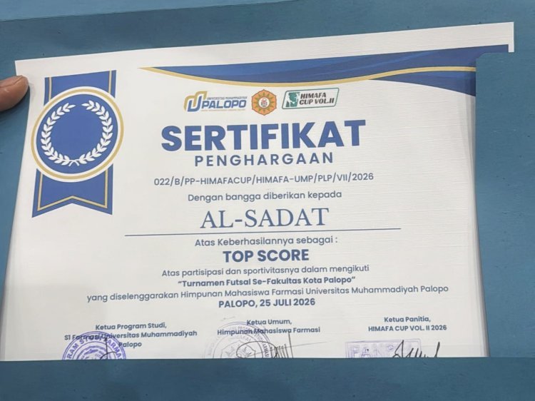 Tim Futsal Fasya UIN Palopo Juara HIMAFA CUP II, Dominan dengan 40 Gol