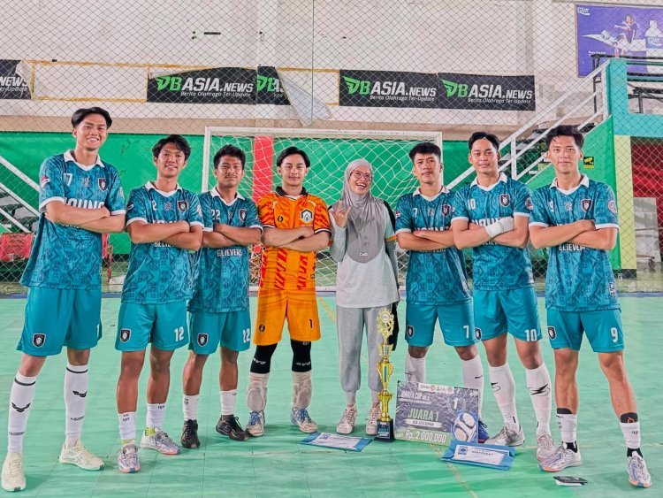 Tim Futsal Fasya UIN Palopo Juara HIMAFA CUP II, Dominan dengan 40 Gol