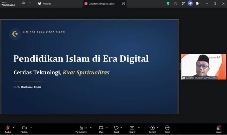 Pendidikan Islam di Era AI Harus Tetap Berporos pada Adab, Pesan Bustanul Iman dari Forum Nasional