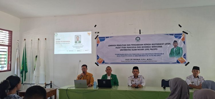 UIN Palopo Masuk Sekolah, Bekali Generasi Muda dengan Pancasila dan Moderasi Beragama