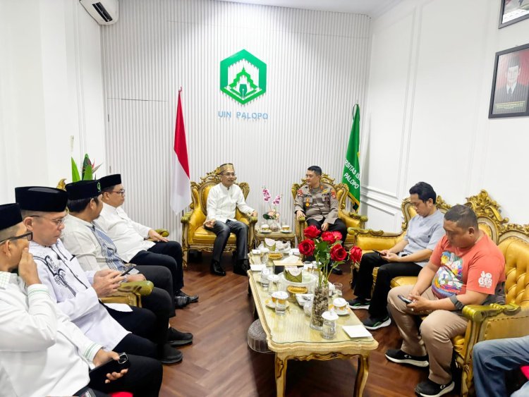 Kapolres Palopo yang Baru Sambangi UIN Palopo, Rektor Harap Sinergi Makin Kuat