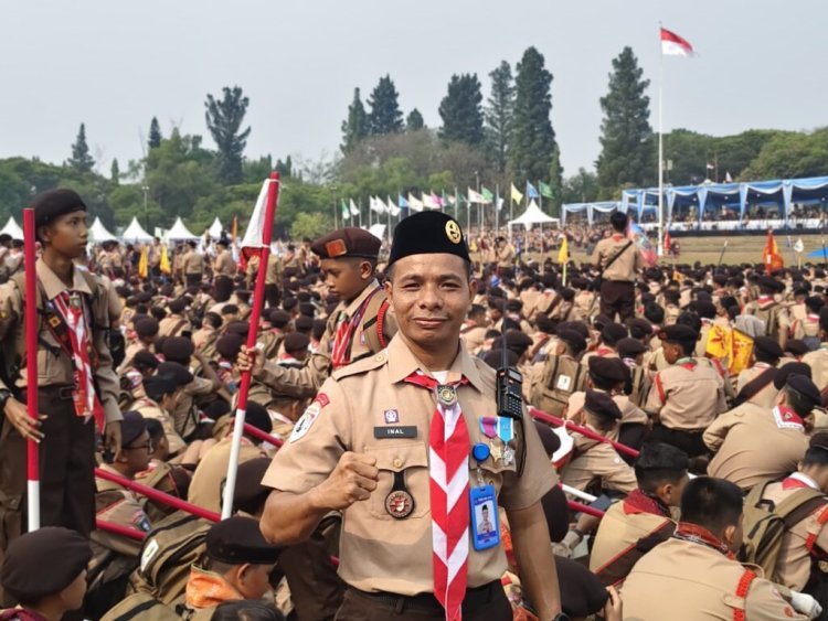 Lima Tahun Sekali, Inal Dampingi Pramuka Palopo Menimba Pengalaman di Jamnas XII