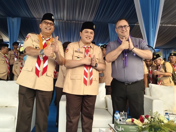 Lima Tahun Sekali, Inal Dampingi Pramuka Palopo Menimba Pengalaman di Jamnas XII