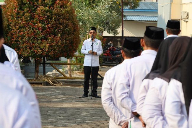 Apel Pagi, Rektor UIN Palopo Ingatkan ASN Jaga Integritas