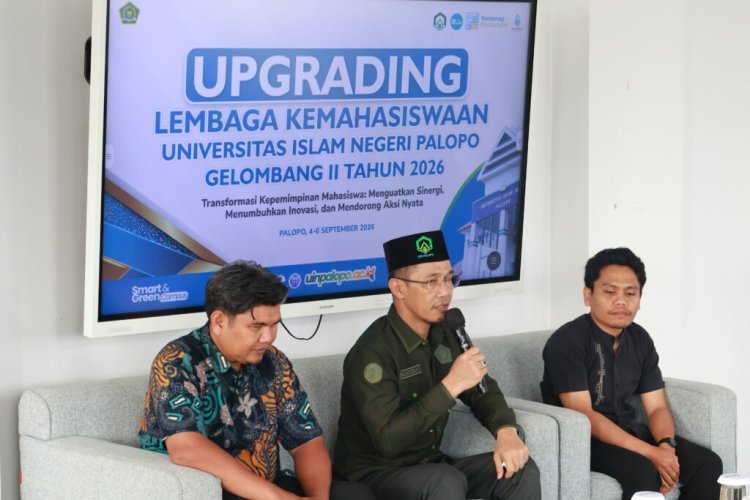 Upgrading Gelombang II UIN Palopo, Rektor Tekankan Pentingnya Kematangan Berorganisasi