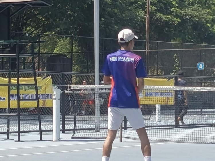 Sekali Turun, Adil Sabet Dua Juara di Kejurnas Tenis Piala Wali Kota Makassar