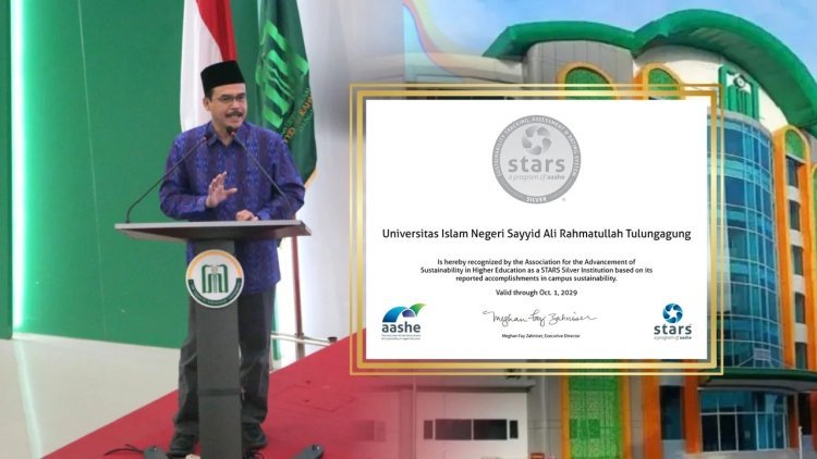 Begini Cara UIN SATU Tulungagung Raih Silver AASHE STARS